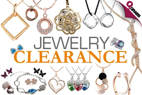 From QR19, Enjoy a Huge Jewelry CLEARANCE Sale - Lots of Pretty Options! (Up to QR220 Value)
